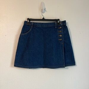 American Vintage Dark Blue Mini Skirt